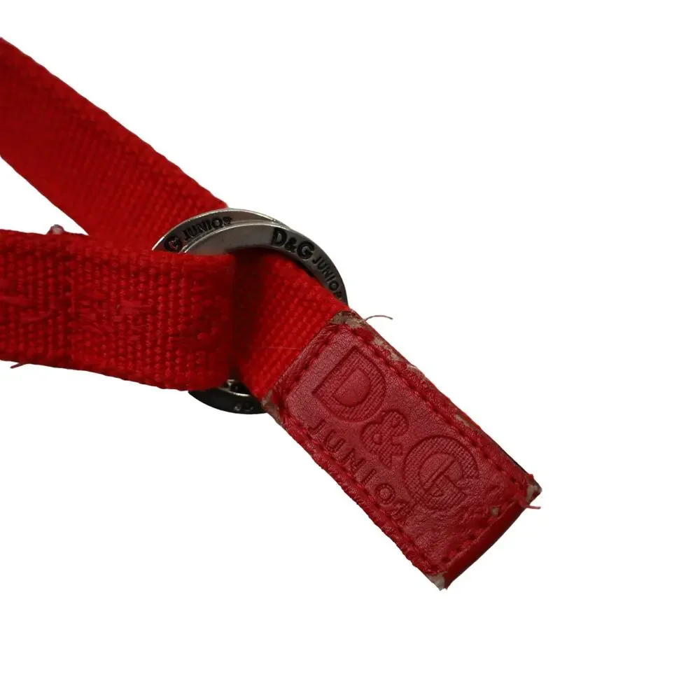 Dolce & Gabbana Juniors Spellout Web Belt